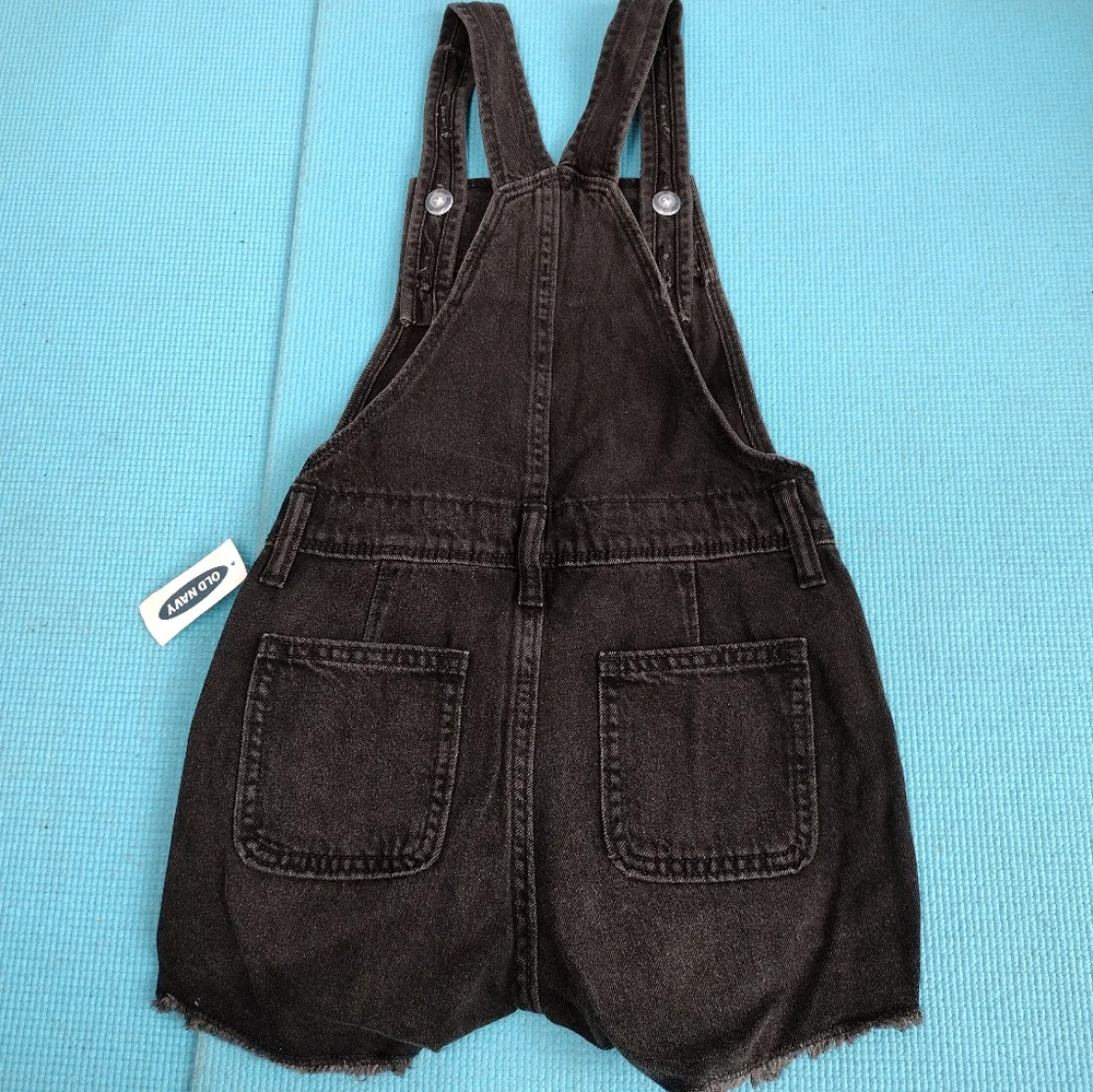 NWT Old Navy Girl's Shortalls Jean Romper Overall S (6-7)
